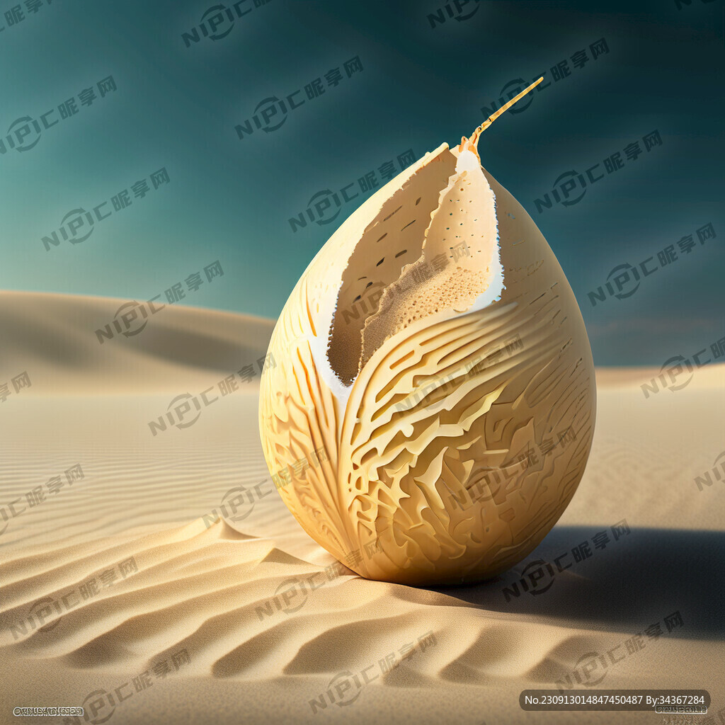 黃昏沙灘椰子樹