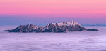 雪山云海