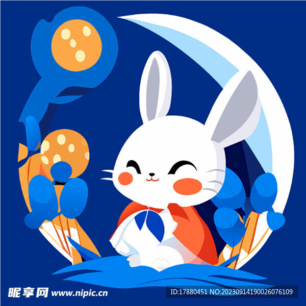 中秋节小兔子