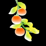 柿子水果元素