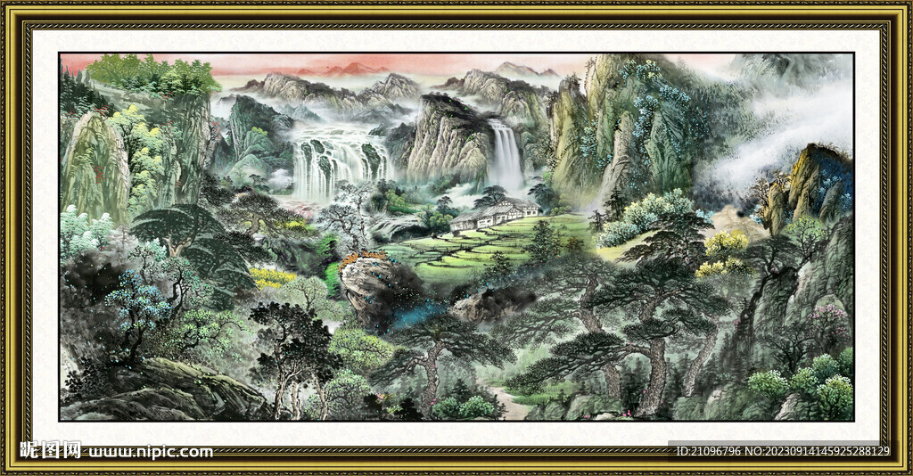 风景画 