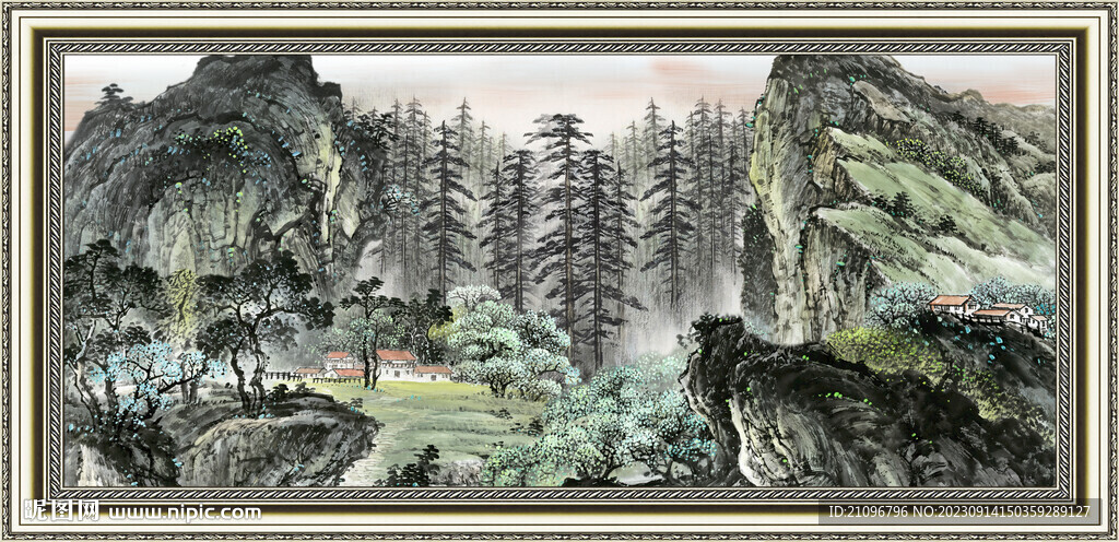 风景画 