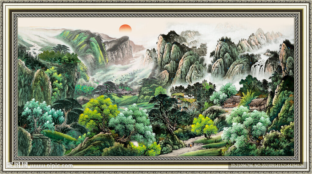 风景画 