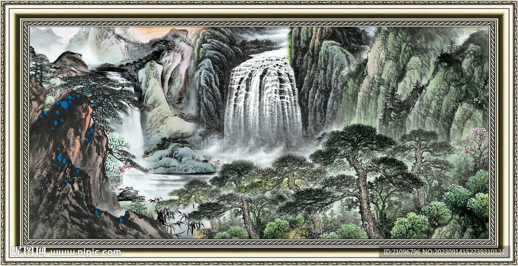 山水画 