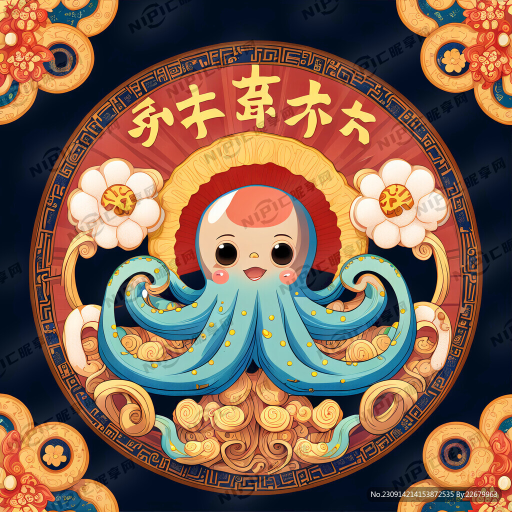 国潮版章鱼小丸子