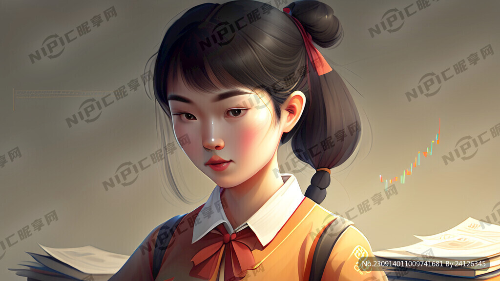 做股票的女生