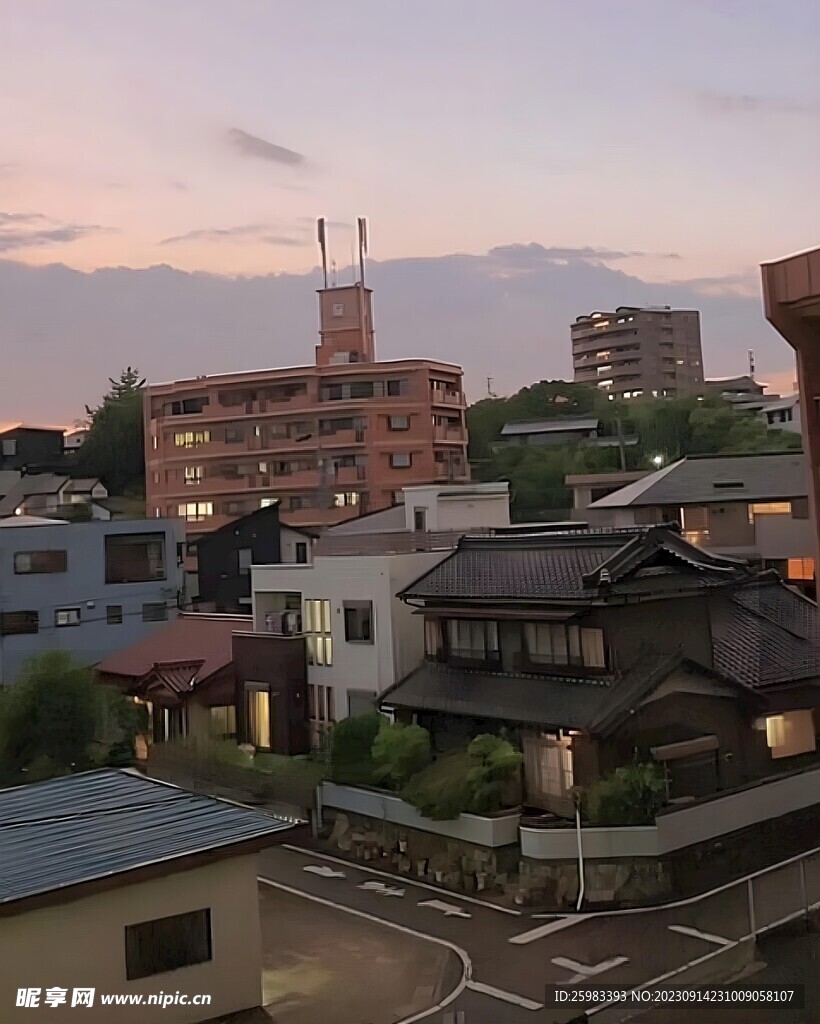 日落