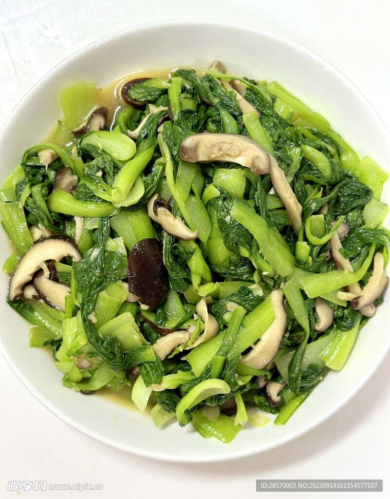 香菇青菜