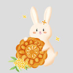中秋玉兔月饼