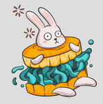 中秋玉兔月饼