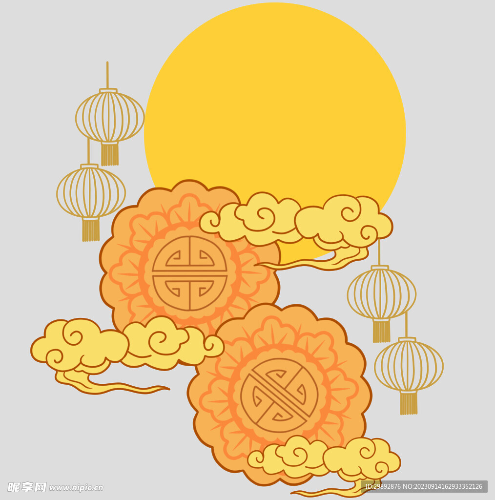 中秋玉兔月饼