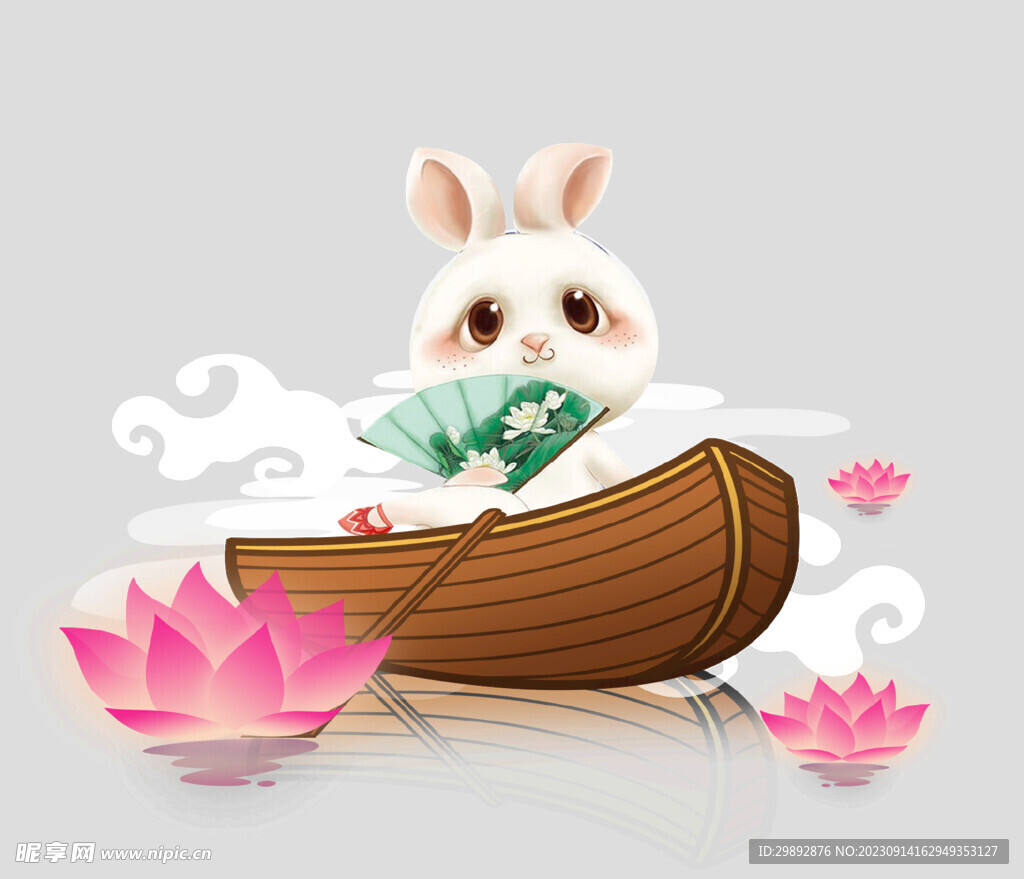 中秋玉兔月饼
