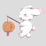 中秋玉兔月饼