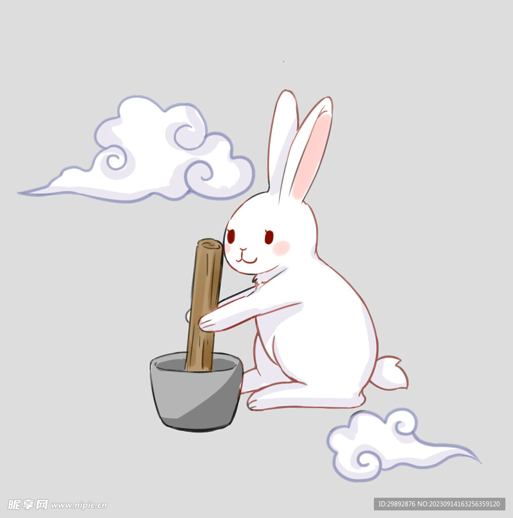 中秋玉兔月饼
