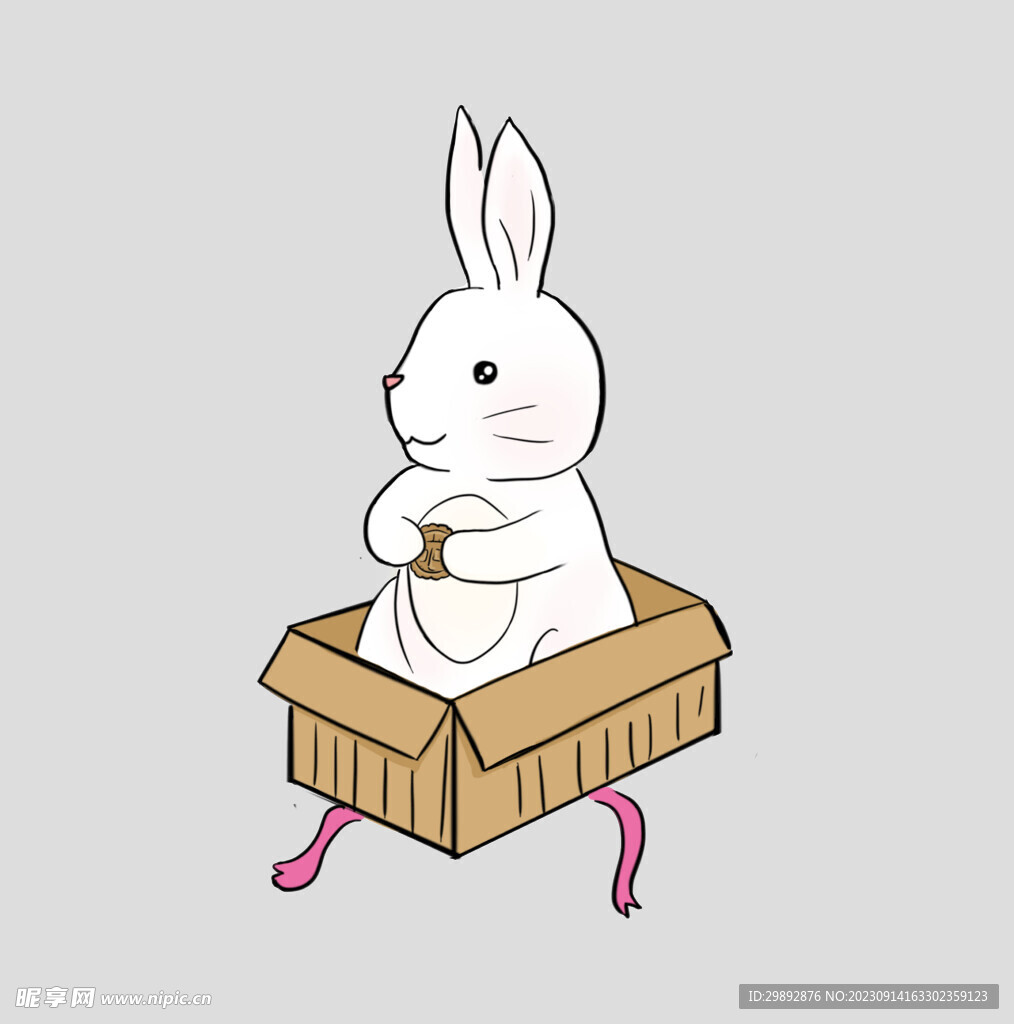 中秋玉兔月饼