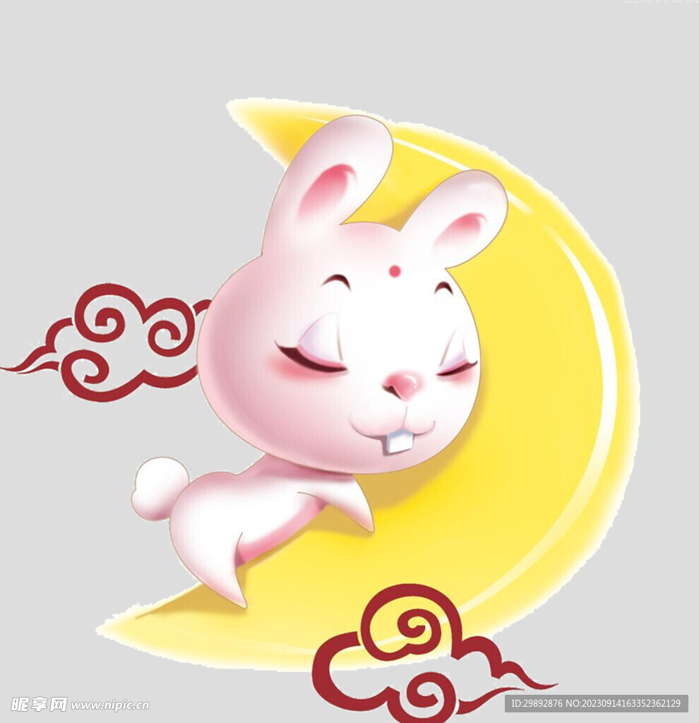中秋玉兔月饼