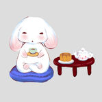中秋玉兔月饼