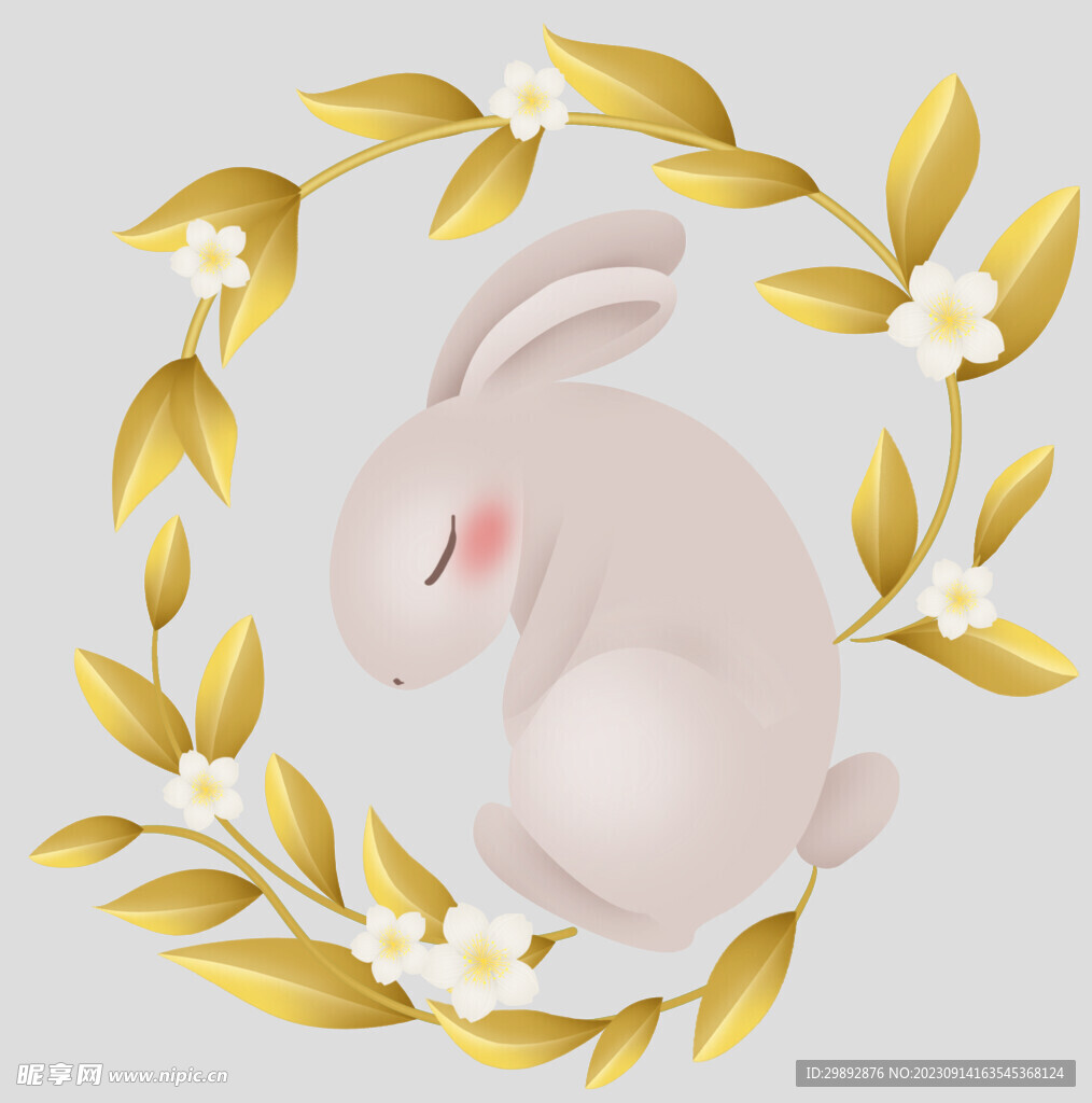中秋玉兔月饼