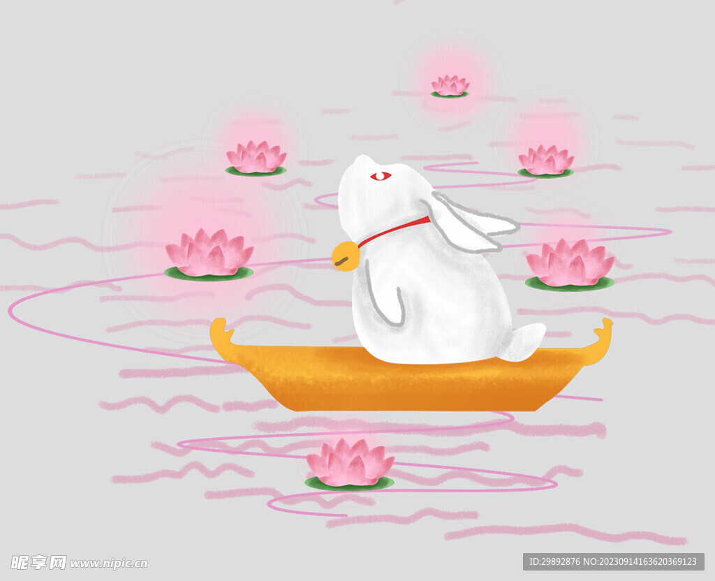 中秋玉兔月饼