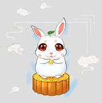 中秋玉兔月饼
