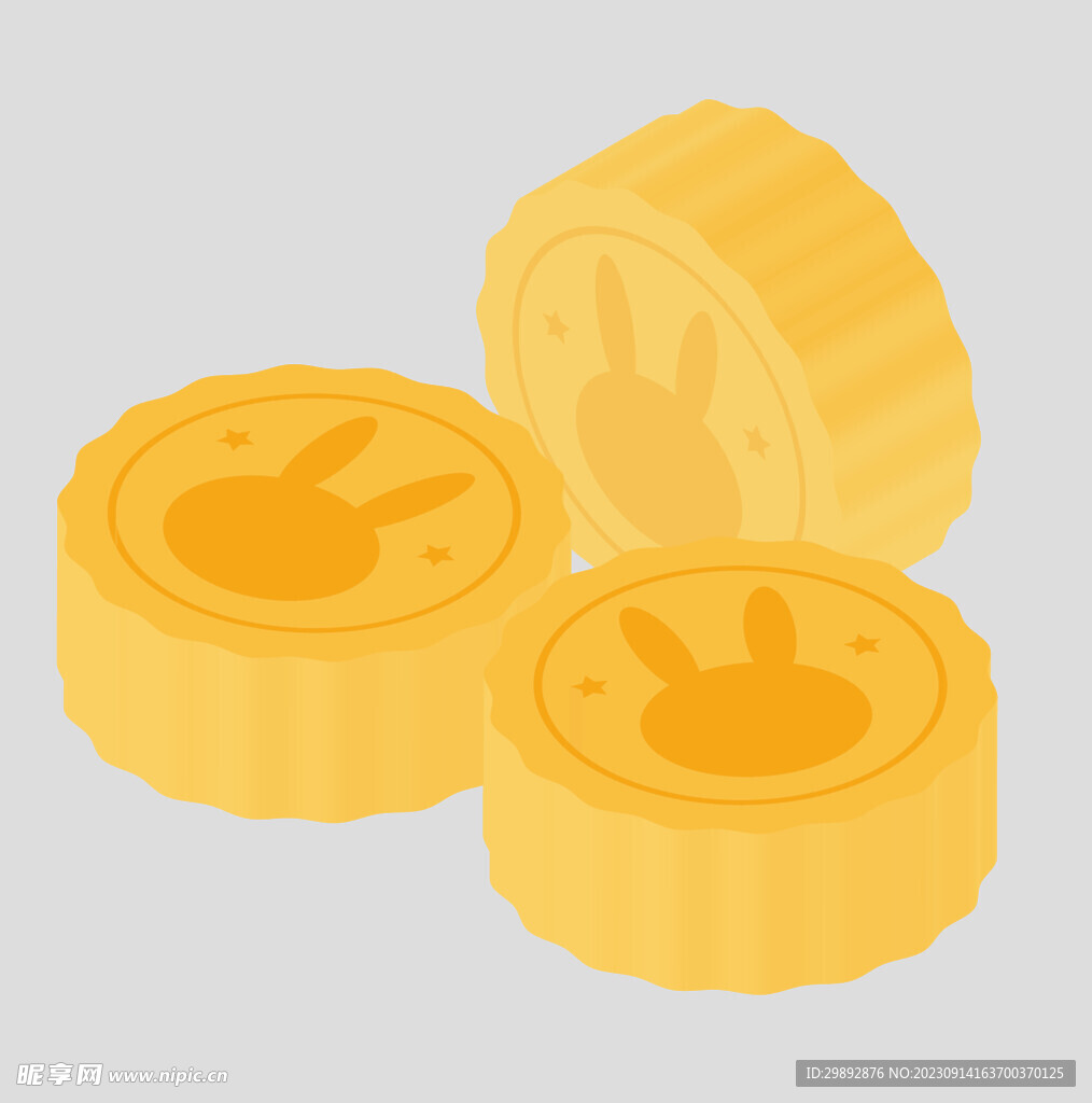 中秋玉兔月饼