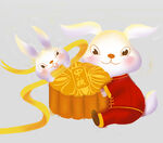 中秋玉兔月饼