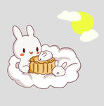中秋玉兔月饼