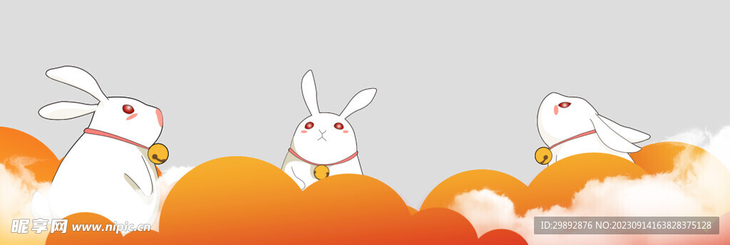 中秋玉兔月饼