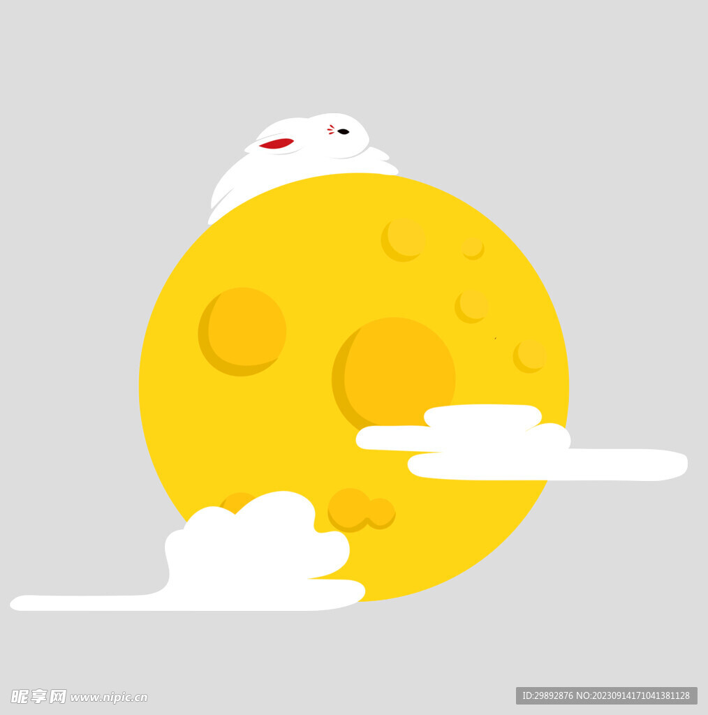 中秋玉兔月饼
