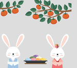 中秋玉兔月饼