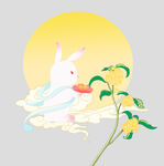 中秋玉兔月饼