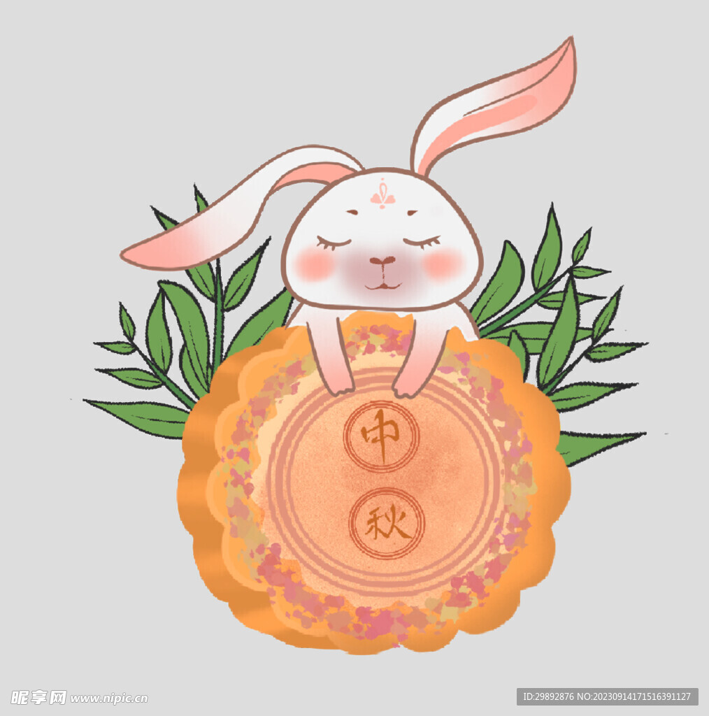 中秋玉兔月饼