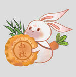 中秋玉兔月饼