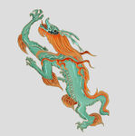 手绘神兽
