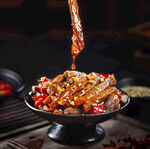 麻辣牛肉干