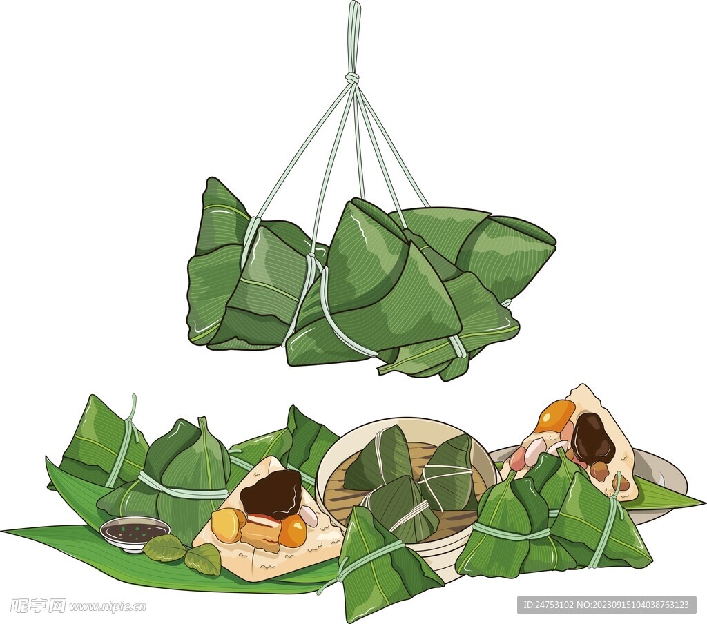粽子插画