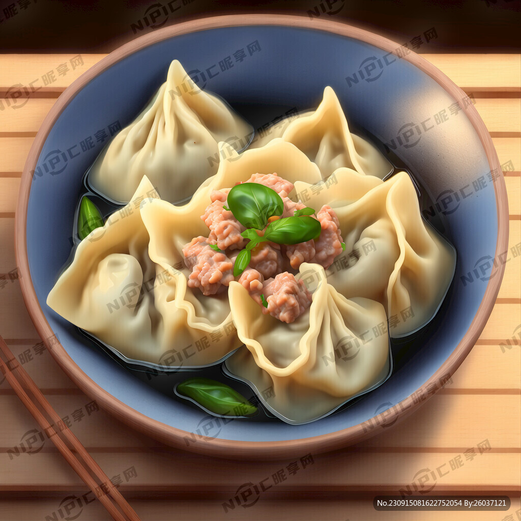 鲜肉馄饨