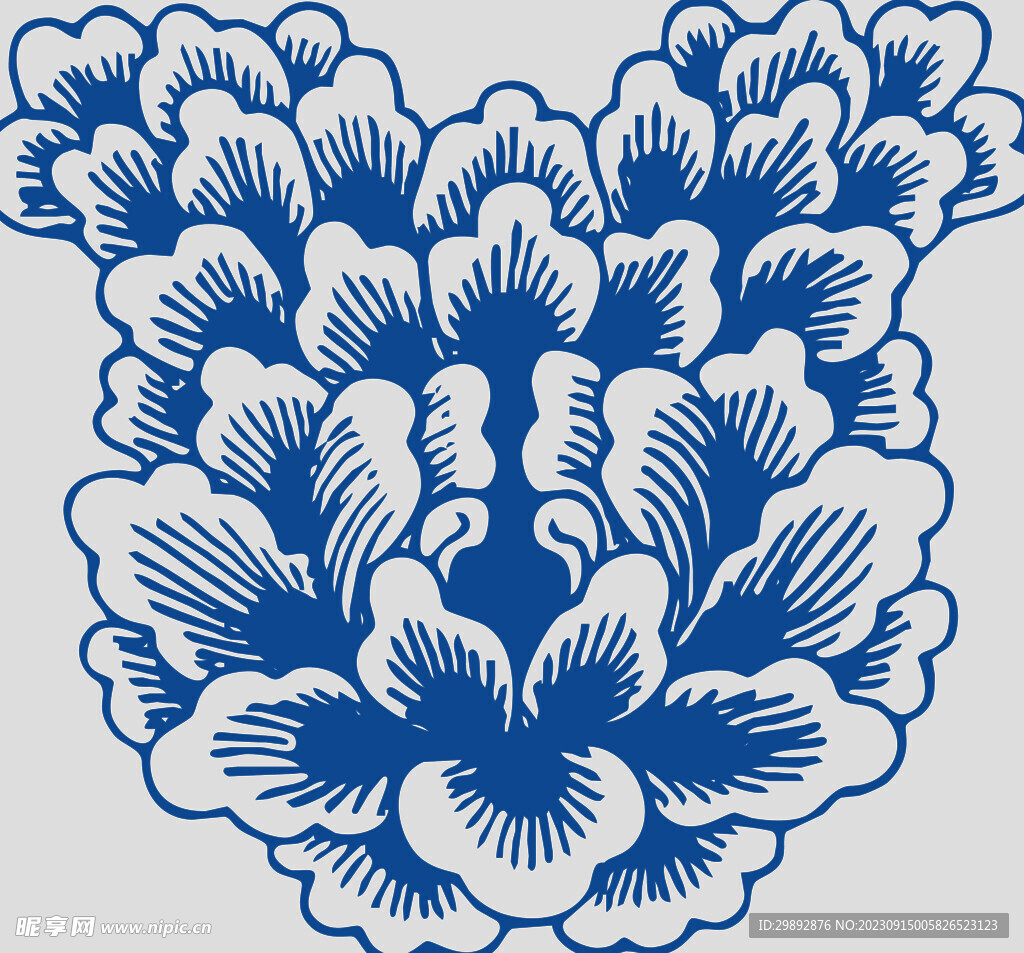 青花瓷花纹