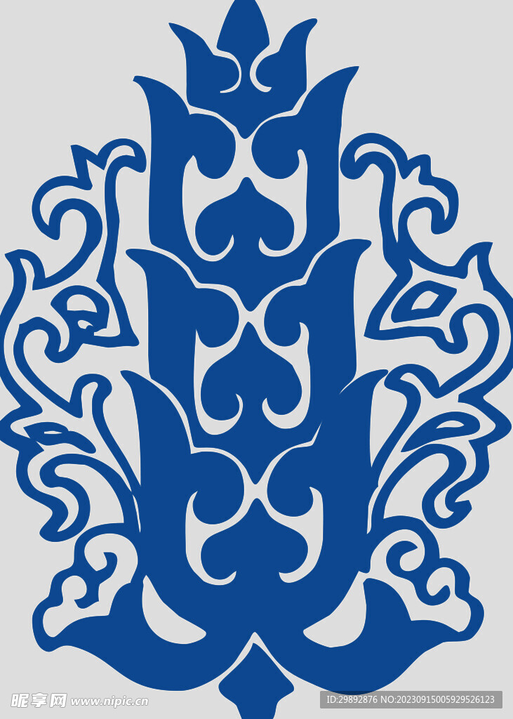 青花瓷花纹
