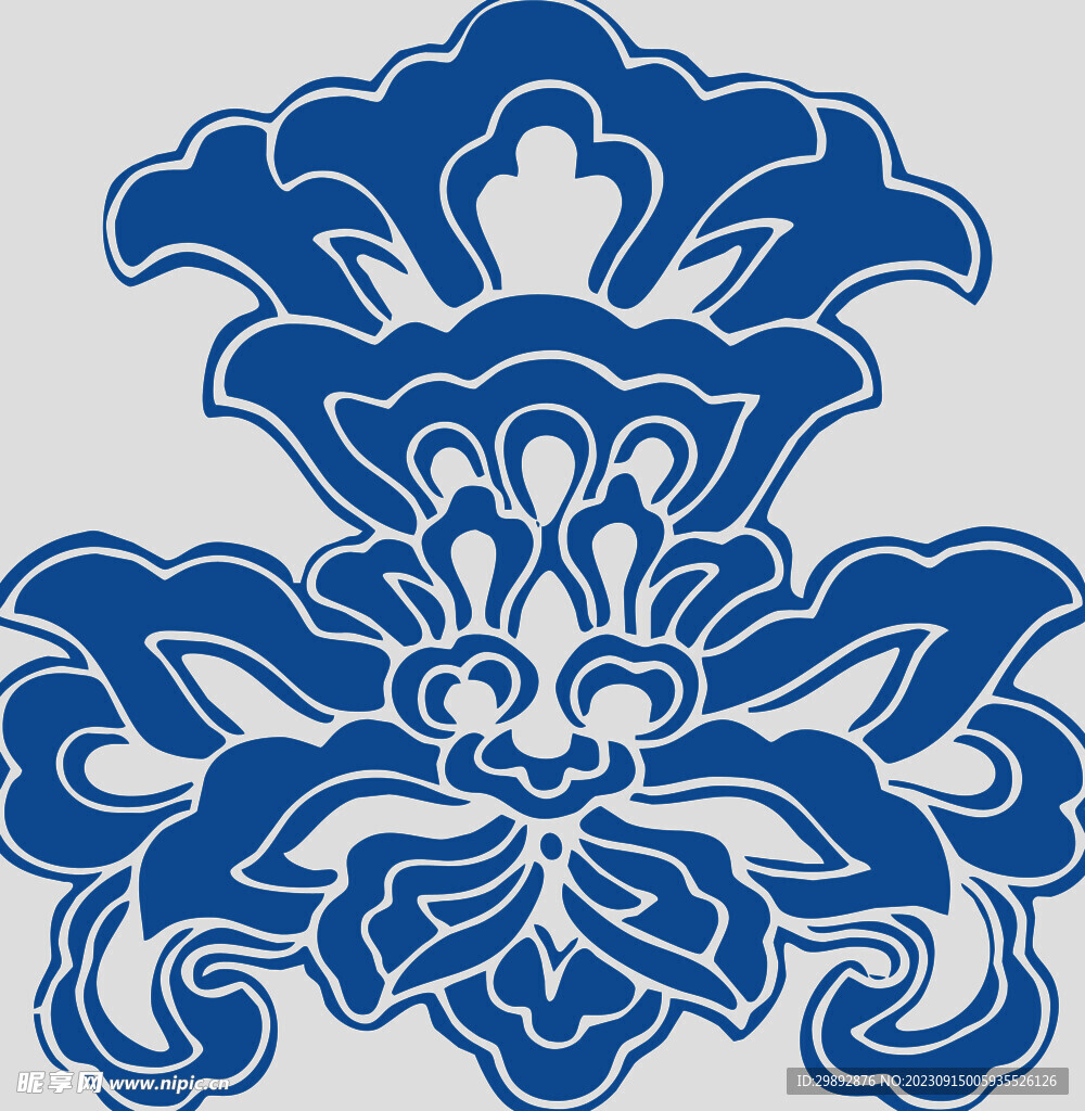 青花瓷花纹