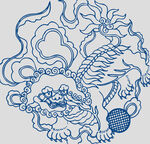 青花瓷花纹