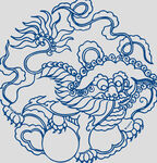青花瓷花纹