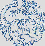 青花瓷花纹