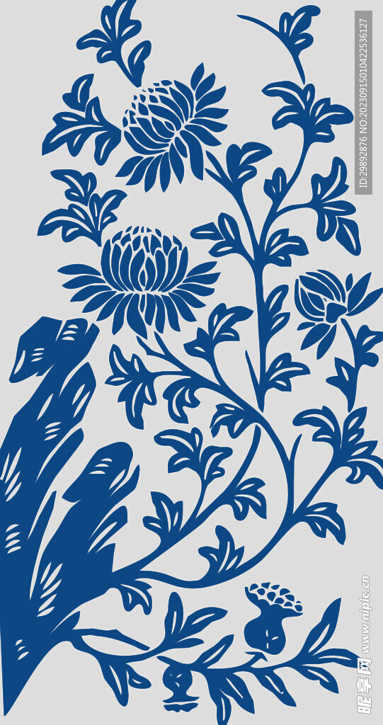 青花瓷花纹