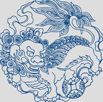 青花瓷花纹
