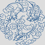 青花瓷花纹
