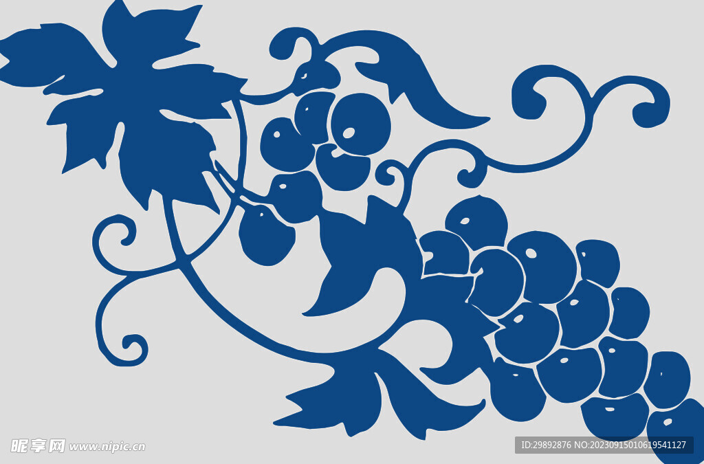 青花瓷花纹