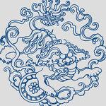青花瓷花纹