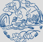 青花瓷花纹