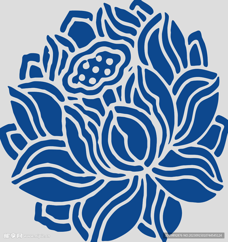 青花瓷花纹